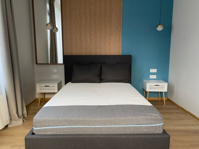 Izīrējam mājīgu, tikko izremontētu, mēbelētu dzīvokli ar skatu uz Daugavu vienā no Rīga - foto 7