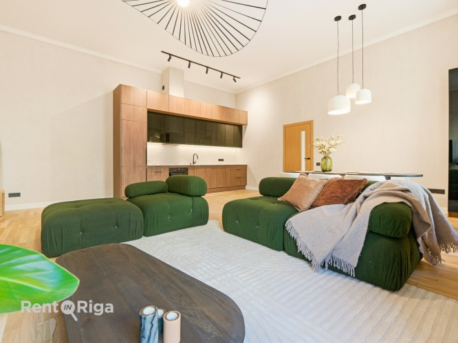 Trīsistabu rezidence Rīgas centrā!  Mūsdienīga, pilnībā jauna rezidence ar augstvērtīgu Rīga - foto 4