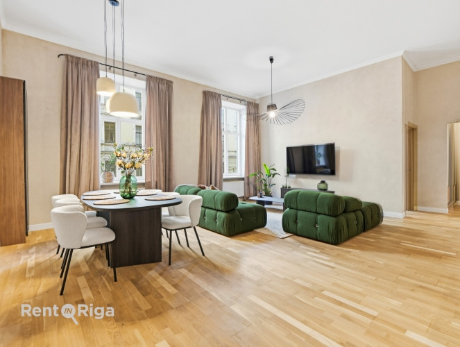 Trīsistabu rezidence Rīgas centrā!  Mūsdienīga, pilnībā jauna rezidence ar augstvērtīgu Rīga - foto 1