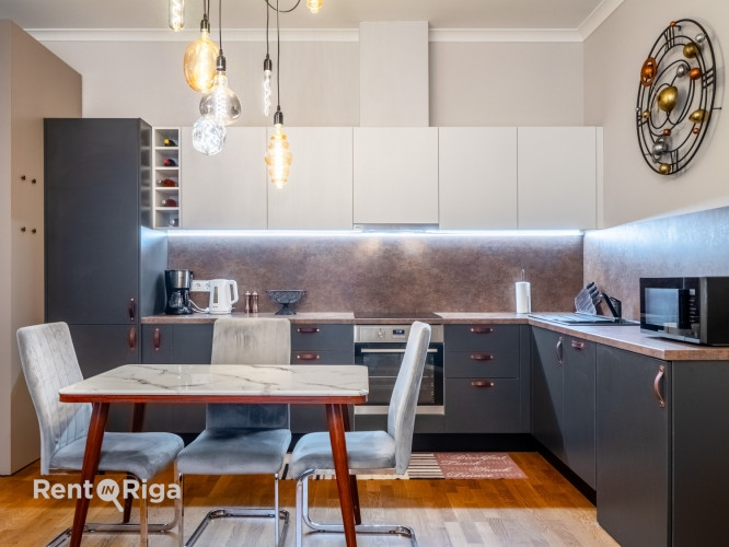 Элегантная 2-комнатная квартира в отреставрированном доме в центре Риги! Рига - изображение 8