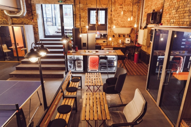 Iznomā aprīkotas un pilnībā mēbelētas loft tipa biroja telpas Rīgas centrā, Šarlotes ielā Rīga - foto 8