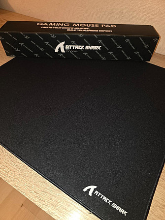 Оригинальный игровой коврик Attack Shark CM02 — контроль, скорость и стиль в каждой игре
Хочешь... Rīga - foto 1