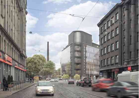 Торговые помещения на пересечении улиц Миера и Бривибас.  Новый девелоперский Rīga