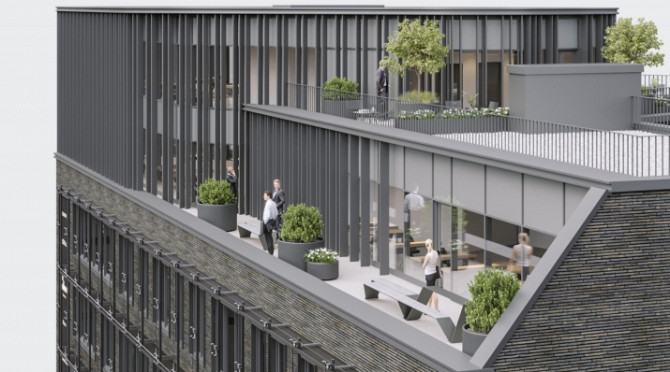 Tirdzniecības telpas Miera ielas un Brīvības ielas krustojumā - jaunceltnē Miera ielā 1. Rīga - foto 6