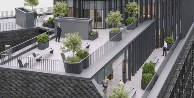 Tirdzniecības telpas Miera ielas un Brīvības ielas krustojumā - jaunceltnē Miera ielā 1. Rīga - foto 7