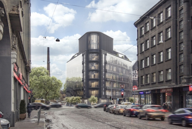 Tirdzniecības telpas Miera ielas un Brīvības ielas krustojumā - jaunceltnē Miera ielā 1. Rīga - foto 2