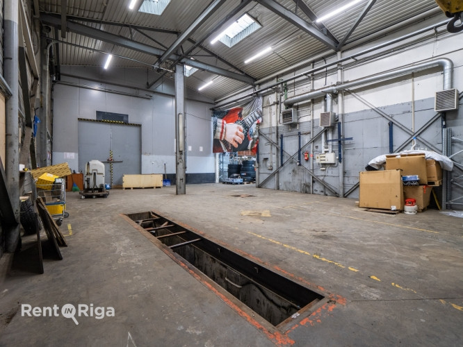 Iznomā servisa telpas izdevīgā vietā  Duntes ielā 11. Telpām ir divi lieli vārti: viens no Rīga - foto 7