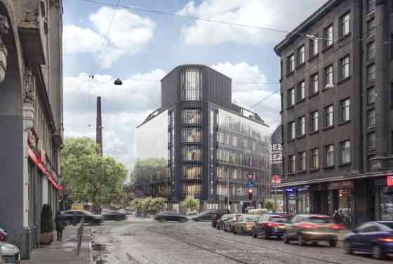 Торговые помещения на пересечении улиц Миера и Бривибас.  Новый девелоперский Rīga