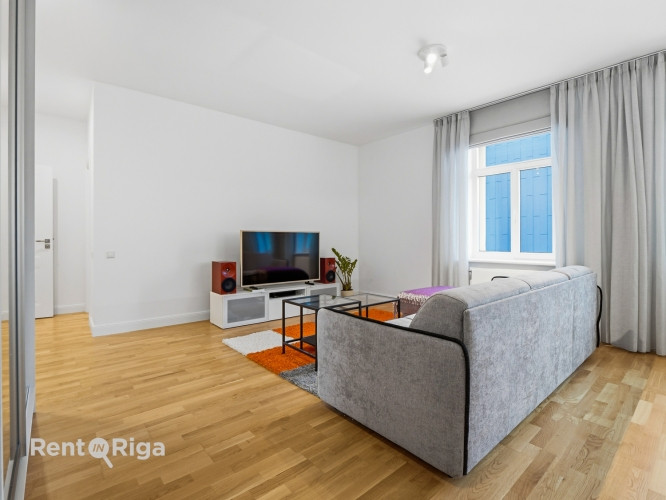 Dzīvoklis ar skatu uz Jauno Rīgas teātri!  Piedāvājumā elegants un pilnībā gatavs Rīga - foto 9