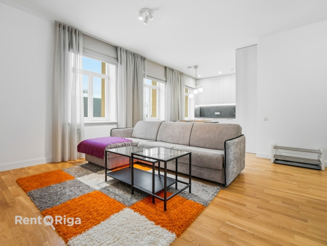 Dzīvoklis ar skatu uz Jauno Rīgas teātri!  Piedāvājumā elegants un pilnībā gatavs Rīga - foto 6