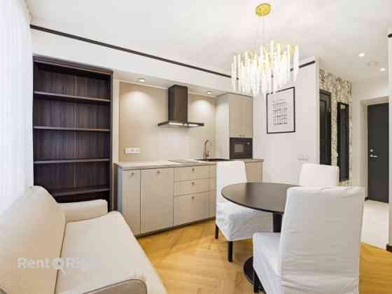 В Межапарксе сдается стильная и уютная двухкомнатная квартира. Интерьер Rīga