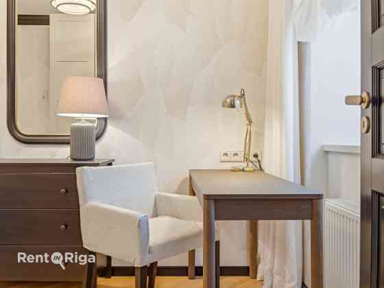 В Межапарксе сдается стильная и уютная двухкомнатная квартира. Интерьер Rīga