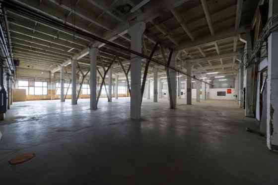 Warehouse or production premises on the 2nd floor with a freight elevator  1 large unrenovated wareh Rīga