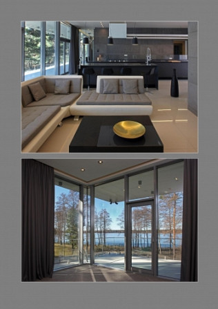 Ekskluzīva rezidence pirmajā līnijā pie Mazā Baltezera  Divstāvu privātmāja Baltezerā, Ādažu novads - foto 3