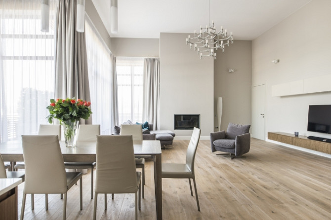 Сдаётся в аренду уникальная пентхаус-квартира с 4 террасами в жилом комплексе Zalves Рига - изображение 5