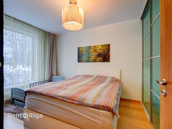 Izīrē 2-istabu dzīvokli jaunajā projektā, kas atrodas Ēbelmuižas parkā!  Īres cenā Rīga - foto 17