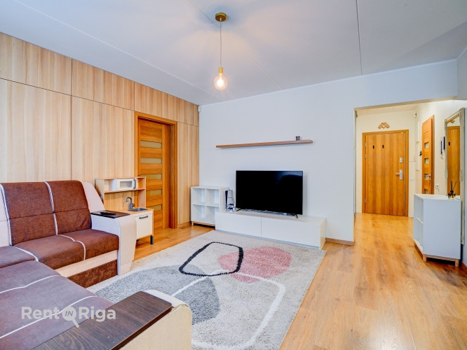 Izīrē 2-istabu dzīvokli jaunajā projektā, kas atrodas Ēbelmuižas parkā!  Īres cenā Rīga - foto 14