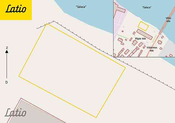Pārdod zemes gabalu 952 m2 platībā Salacgrīvā, Salacas upes krastā.
Autostāvvietas platība, robežoja Salaspils