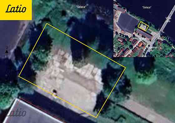 Pārdod zemes gabalu 952 m2 platībā Salacgrīvā, Salacas upes krastā.
Autostāvvietas platība, robežoja Salaspils