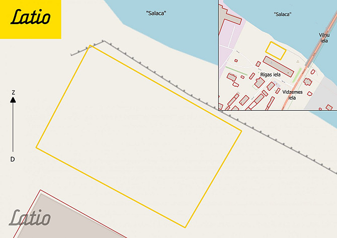 Pārdod zemes gabalu 952 m2 platībā Salacgrīvā, Salacas upes krastā.
Autostāvvietas Salaspils - foto 2