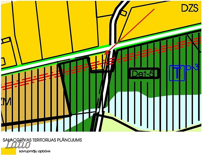 Pārdod privātās apbūves zemes gabalu Salacgrīvā, Tīruma ielā! Platība 635 m2.
Piedāvājam ideāli piem Саласпилс - изображение 4