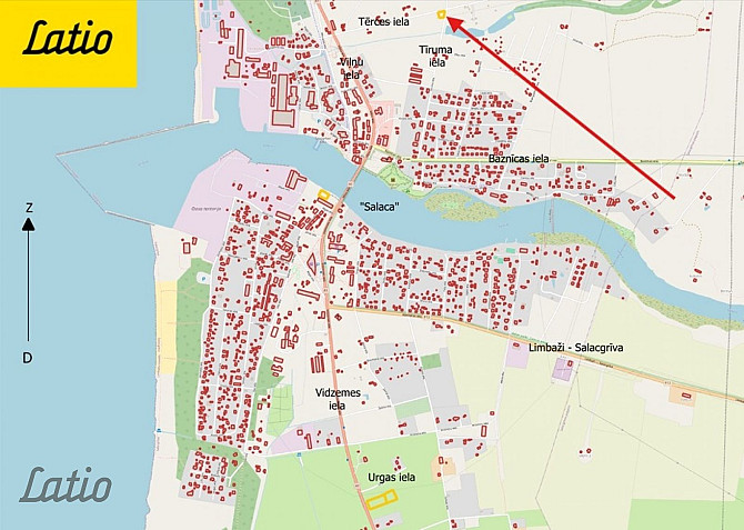 Pārdod privātās apbūves zemes gabalu Salacgrīvā, Tīruma ielā! Platība 635 m2.
Piedāvājam ideāli piem Саласпилс - изображение 3