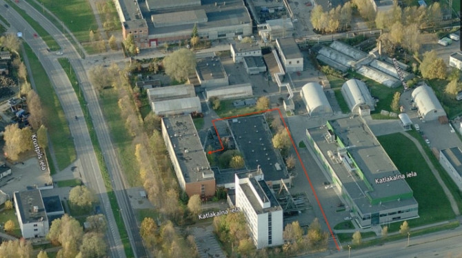 Telpas ražotnei ar PVD. Industriālas teritorijas bijušās ēdnīcas telpas.   Ieeja no pagalmas Rīga - foto 6