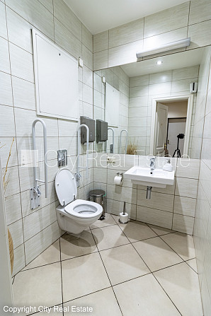 Zeme īpašumā, fasādes māja, renovēta māja, slēgts pagalms, ieeja no ielas, pirmais stāvs Rīga - foto 13