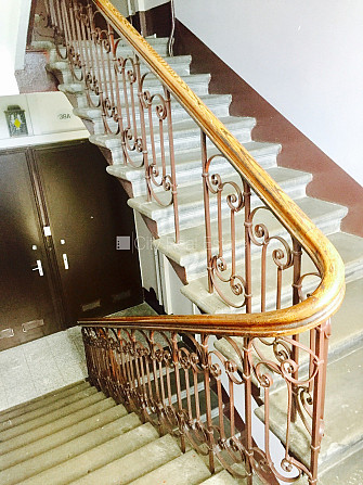 Projekts - Aleksandra Čaka 33, pagalma māja, labiekārtots apzaļumots pagalms, guļamistabu Rīga - foto 12