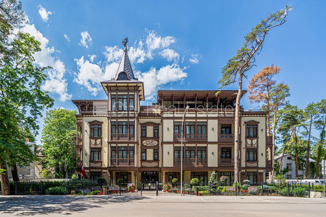 Новостройка, фасадный дом, благоустроенный озеленённый двор, подземная стоянка, Юрмала - изображение 13