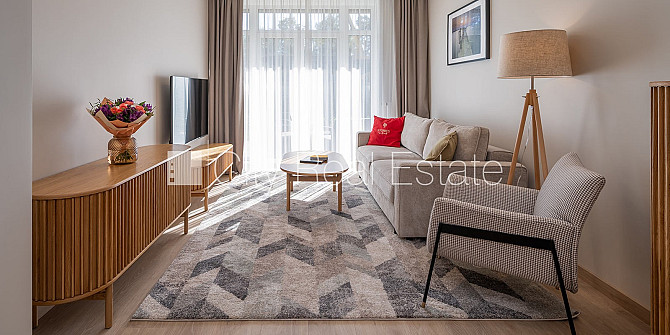 Новостройка, фасадный дом, благоустроенный озеленённый двор, подземная стоянка, Юрмала - изображение 1