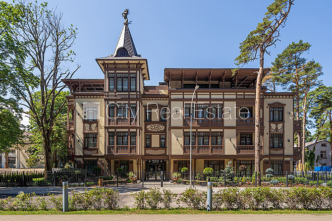 Новостройка, фасадный дом, благоустроенный озеленённый двор, подземная стоянка, Юрмала - изображение 17