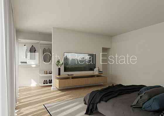 Проект - Kalpaka Residence, вход со двора, балкон, терасса, изолированные комнаты 2 шт., Рига