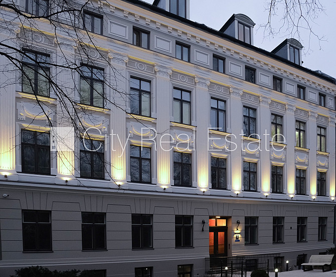 Проект - Kalpaka Residence, фасадный дом, закрытый двор, вход с улицы, мансарда, лифт, Рига - изображение 11