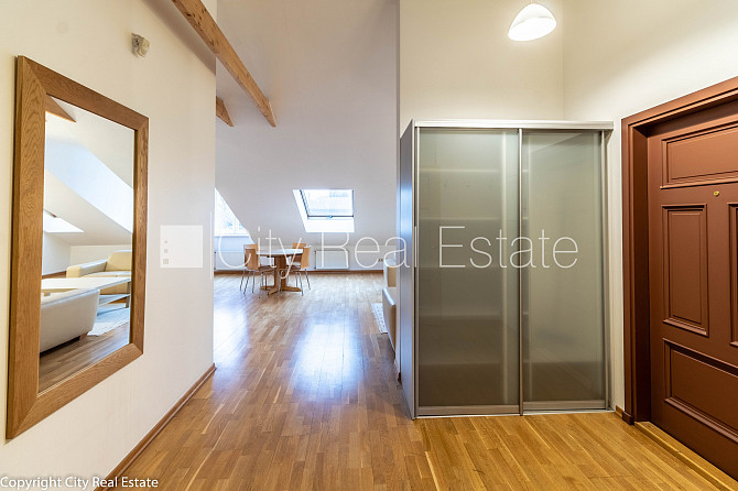 Проект - Kalpaka Residence, фасадный дом, вход с улицы, мансарда, лифт, балкон, количество Рига - изображение 15