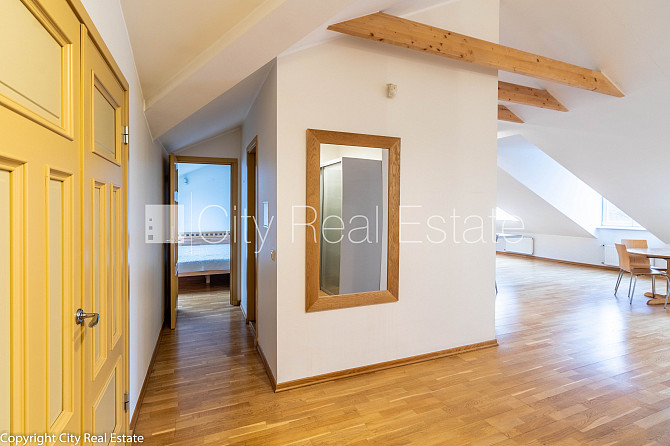 Проект - Kalpaka Residence, фасадный дом, вход с улицы, мансарда, лифт, балкон, количество Рига - изображение 14