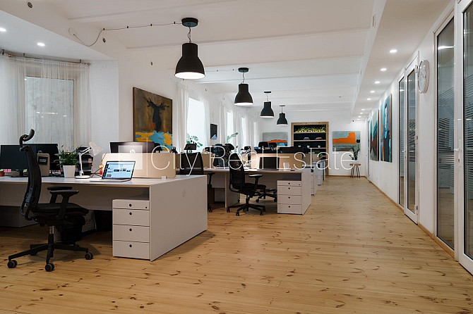 Ieeja no pagalma, gāzes apkure, vairāki sanitārie mezgli, A klases biroju telpas, Rīga - foto 10