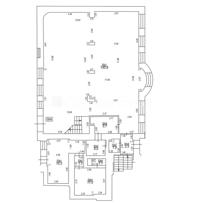 Ieeja no pagalma, gāzes apkure, vairāki sanitārie mezgli, A klases biroju telpas, Rīga - foto 15