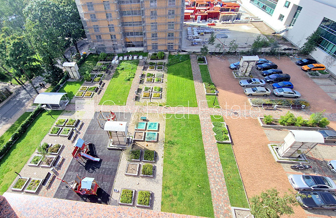 Projekts - Panorama Plaza, jaunceltne, labiekārtota apzaļumota teritorija, vieta automašīnai, Rīga - foto 6