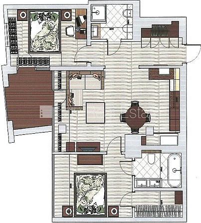 Проект - Vaļņu 4 (Вальню 4), фасадный дом, закрытый двор, вход с улицы, апартаменты Рига - изображение 18