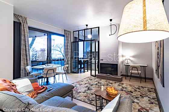 Проект - Паркерс (Parkers), новостройка, здание во дворе, благоустроенный озеленённый Rīga