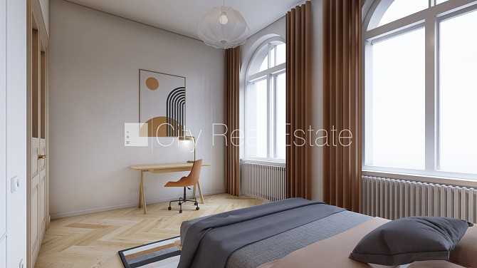 Fasādes māja, renovēta māja, fasāde ar dekoratīvo apmetumu, slēgts pagalms, ieeja no ielas Rīga - foto 11