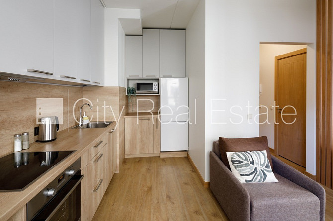 Jaunceltne, slēgts pagalms, studio tipa, virtuve apvienota ar istabu, apkures skaitītāji, Rīga - foto 8