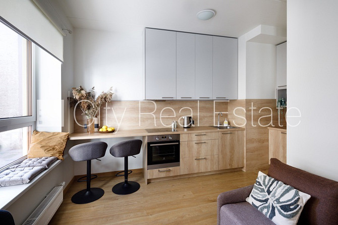 Jaunceltne, slēgts pagalms, studio tipa, virtuve apvienota ar istabu, apkures skaitītāji, Rīga - foto 7