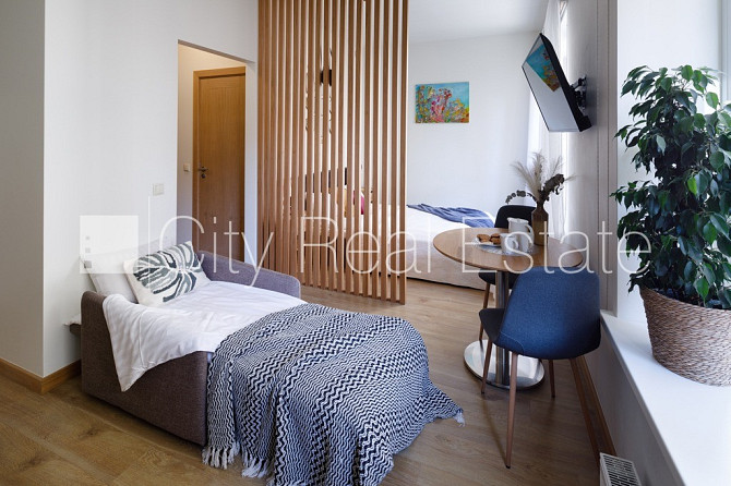 Jaunceltne, slēgts pagalms, studio tipa, virtuve apvienota ar istabu, apkures skaitītāji, Rīga - foto 5