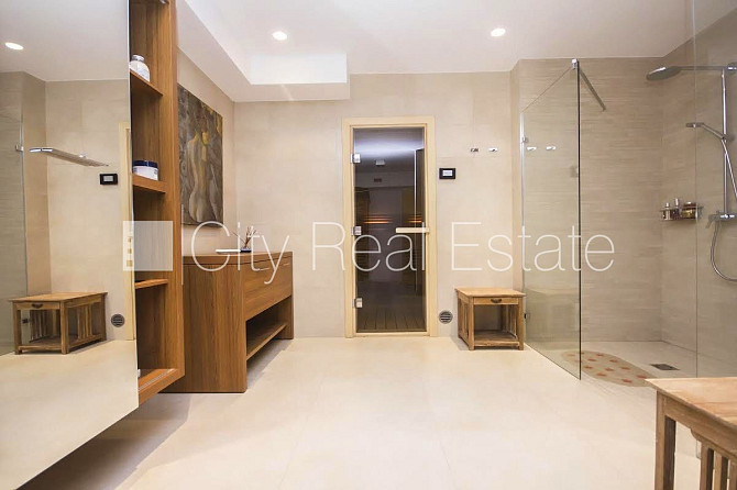 Privātmāja, labiekārtots apzaļumots pagalms, slēgts pagalms, balkons, terase, sauna, Jūrmala - foto 18