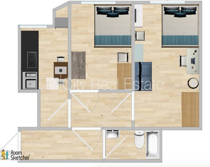 Renovēta māja, labiekārtots apzaļumots pagalms, slēgts pagalms, ir lifts, istabas izolētas 2 Rīga - foto 17