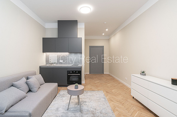 Реновированный дом, лифт, студио, кухня объединена с гостинной, счетчики Рига - изображение 2