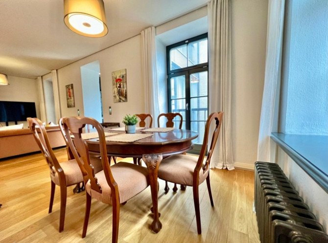 Сдаётся 4-комнатная квартира (108 м) на тихой и зелёной улице  ул. Хуго Целминя Рига - изображение 5