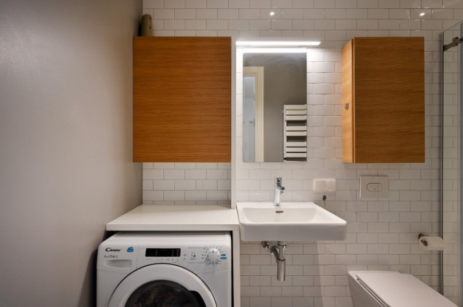 Izīrē gaišu un plašu 3 istabu dzīvokli!  Dzīvoklis atrodas Klusajā centrā, vienā no jaunākajiem proj Рига - изображение 9